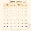 Two Mix - Zoya Dress Anak Perempuan Kaos Mix Jeans Oxford Warna Pink Mocca Usia 2–8 Tahun 4470