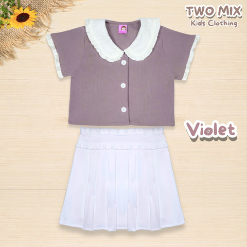 Two Mix - Rena Set - One Set Anak Cewek - Setelan Anak Korean Style 1-6 Tahun 4416