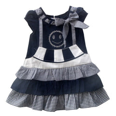 Two Mix Dress anak perempuan Fashion Termurah Y857