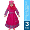 Grosir Baju Muslim Anak Katun Printing TM 2738