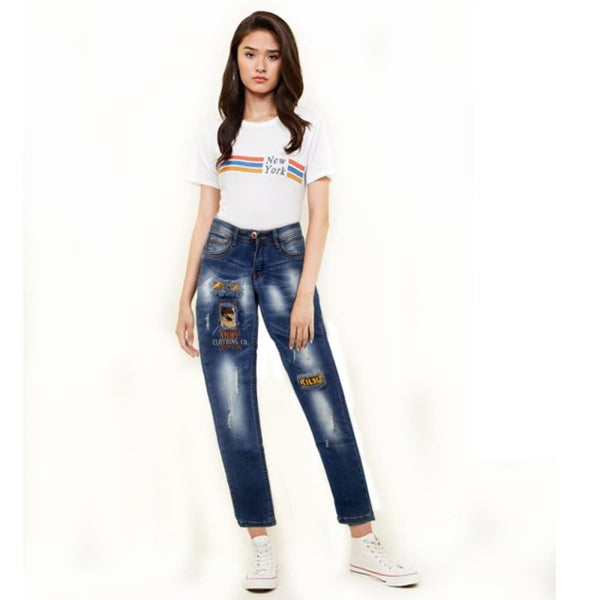 Celana Panjang Jeans Army Wanita 04-588