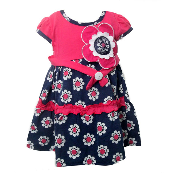 Dress Bayi Perempuan 6-12 Bln Motif Bunga Cantik 2294