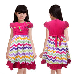 Two Mix Dress Pesta Anak / Baju Anak Perempuan / Baju Anak / Pakaian Anak  2315