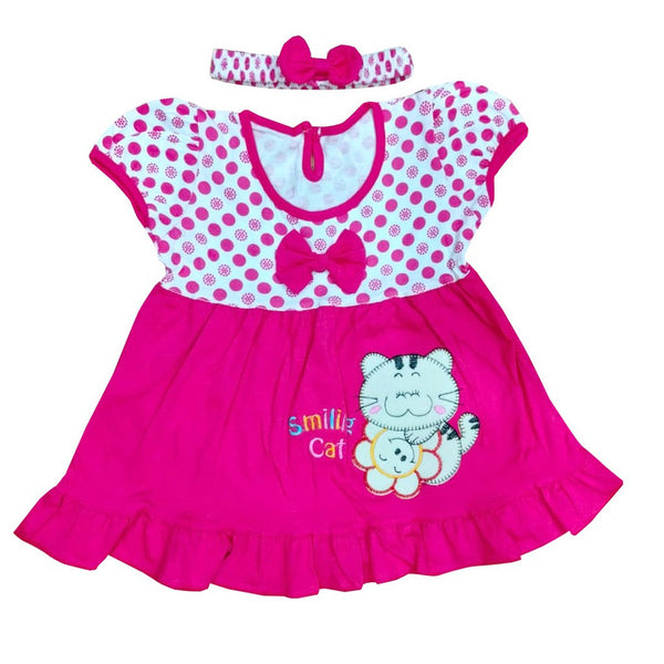 Two Mix Dress Baby Dress Bayi Perempuan 1 - 2 Tahun Katun Adem Lembut dj581
