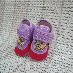 Two Mix Sepatu baby newborn baru lahir ungu dj302