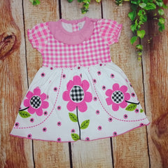 Two Mix Dress Bayi Perempuan Bahan Adem dj01