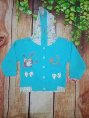 Two Mix Jaket Anak 1 - 2 tahun warna biru oranye kuning dj318