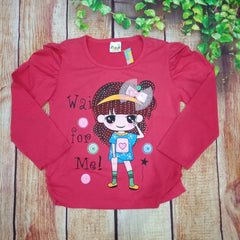 Two Mix Kaos lengan panjang anak perempuan 4 -5 tahun dj116