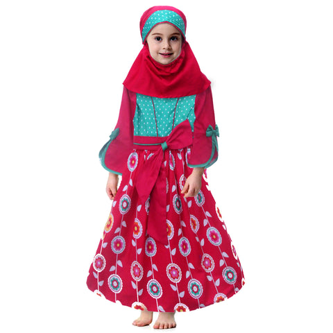Two Mix Gamis Anak Perempuan 2810