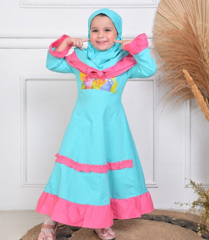 Two Mix Gamis Anak 2993