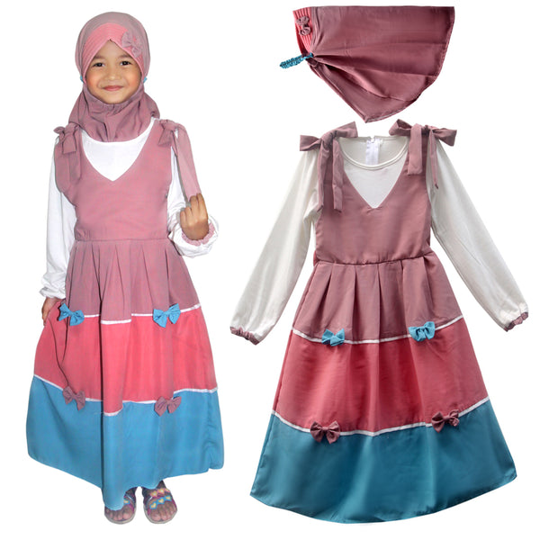 Two mix Gamis Anak Perempuan 2994