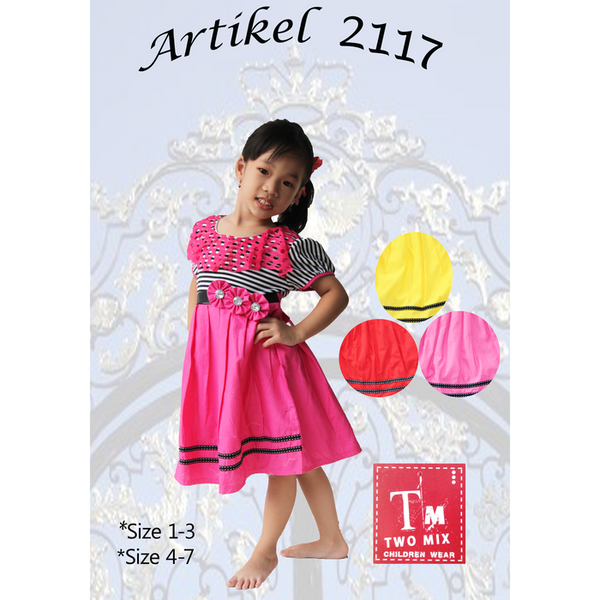 Gaun Anak/ Dress Anak Perempuan/ Dress Pesta Tercantik Terpopuler 2117