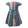Two Mix Dress Anak / Baju Anak Perempuan / Pakaian Anak Perempuan Motif Floral 2699