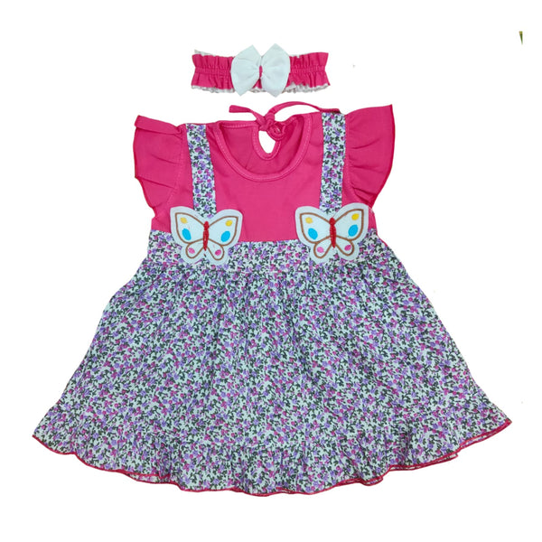 Two Mix Dress Bayi Perempuan 0-6 Bulan dj646