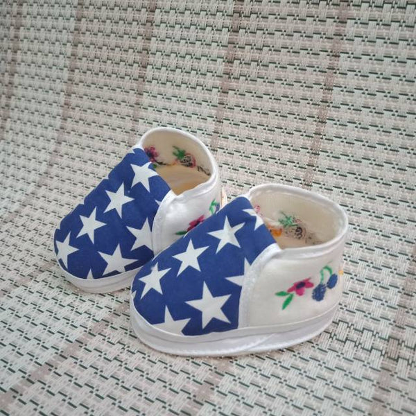 Two Mix Sepatu bayi biru hijau dj300