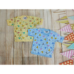 Two Mix Kaos Oblong Anak Katun Adem 12-18 bulan dj799