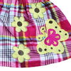 TWO MIX 2171 Dress Baju Bayi Perempuan Kotak Bordir Kupu