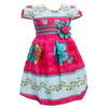 Grosir Dress Anak Perempuan Satin Bunga Teratai 2835