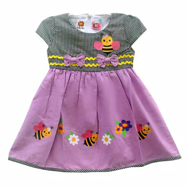Two Mix Dress Bayi / Baju Bayi / Pakaian Bayi / Gaun Bayi Bahan Katun Perempuan 2882