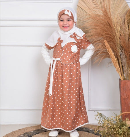 Two Mix Gamis Anak Perempuan 4143