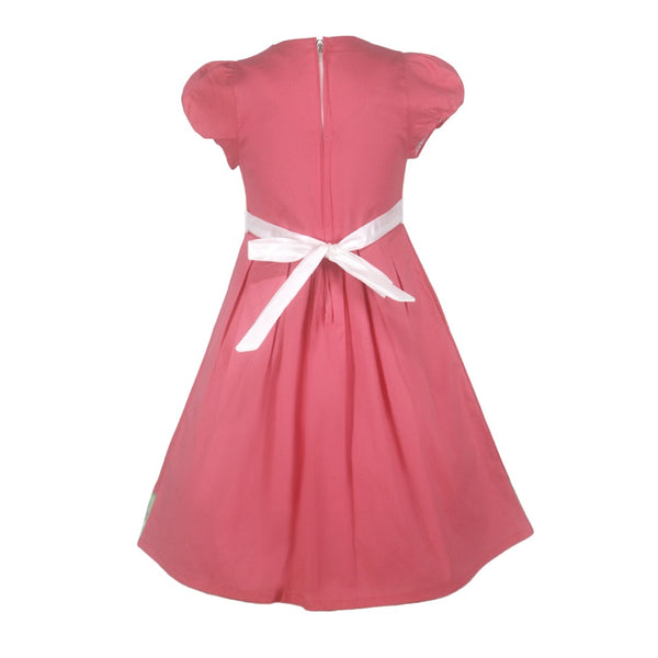 Two Mix Dress Anak Perempuan - Baju Anak Perempuan Fashion Bahan Katun Usia 1-12 Tahun 4211