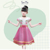 Two Mix Dress Anak Pesta Perempuan Cantik usia 1-12 Tahun 4213