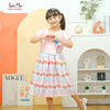 Two Mix Baju Anak Perempuan Fashion - Dress Anak Wanita Bahan Kain Satin Usia 1-12 Tahun 4276