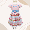 Two Mix Baju Anak Perempuan Fashion - Dress Anak Cewek Wanita Bahan Kain Satin Usia 1-12 Tahun 4277