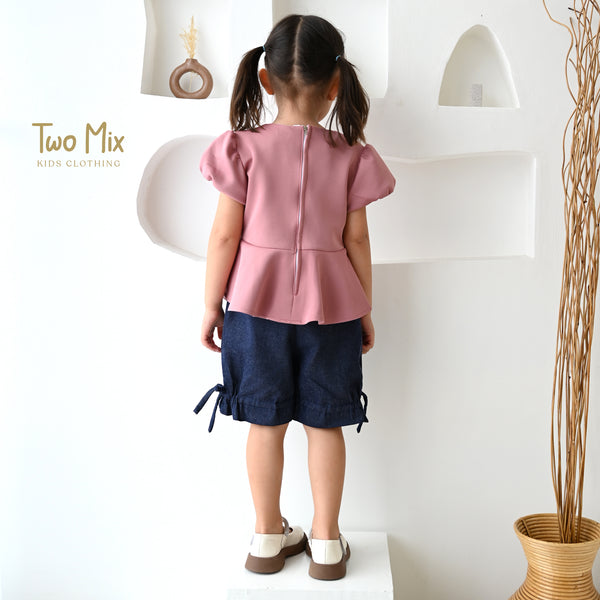 Two Mix - Baju Anak Perempuan - Setelan Anak Cewek Celana Jeans 1-6 Tahun 4323 4305