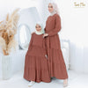 Two Mix - Dress Gamis Couple Ibu Anak Perempuan Lebaran - Baju Gamis Couple Anak Cewek - HARGA SATUAN - 4355