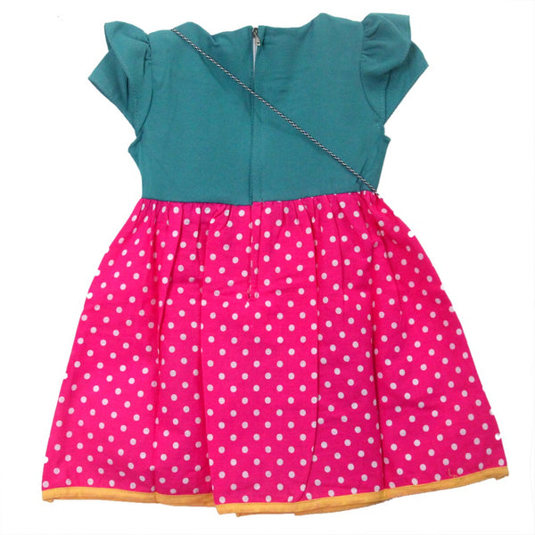 Two mix Dress Bayi Perempuan- Baju Bayi - Pakaian Bayi -Gaun Bayi-2889