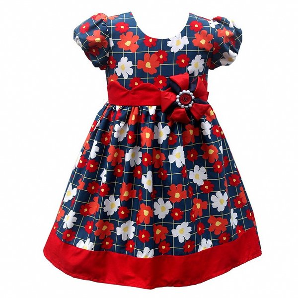 Pakaian Anak Terlaris - Baju Anak Cewek Termurah - Dress Anak Terpopuler - Gaun Anak 2660 Size 1-6