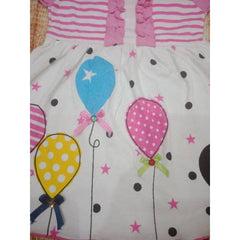 Two Mix Dress bayi perempuan bahan tebal tidak menerawang dj02