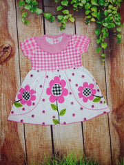 Two Mix Dress Bayi Perempuan Bahan Adem dj01