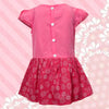 Two Mix Baju Bayi Dress Bordir Bunga Cantik usia 6-12 bulan