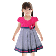 Two Mix Dress Anak / Pakaian Anak / Baju Anak Perempuan 2641