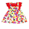 Dress Baju Bayi Two Piece Bordir Beruang Payung 2155
