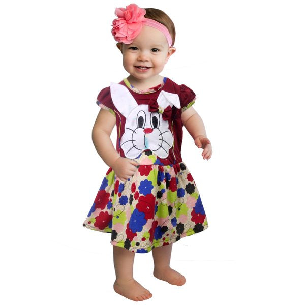 Dress Bayi Umur 6-12 Bulan Baju Gaun Bayi 2250