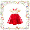 Gaun Anak Cewe / Gaun Anak Perempuan / Termurah / Baju Dress Pesta Anak Perempuan Brokat Tule Cantik 2010 Size 2