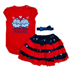 Two Mix Set Baju Bayi Perempuan 0-6 Bulan dj649