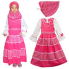 Two mix Dress Anak Muslim- Baju Muslim Anak - Pakaian Muslim Anak 2978