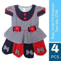 Two Mix Grosir Baju Anak Perempuan / Stelan Baju Anak Perempuan2756