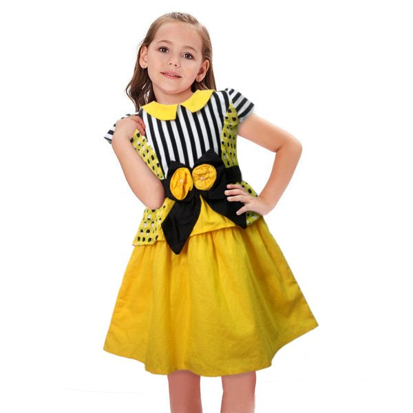 Dress Salur Anak Perempuan Baju Anak 2459