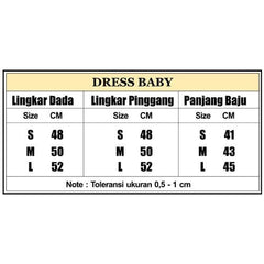 Two Mix Dress Bayi / Baju Bayi / Pakaian Bayi / Gaun Bayi / 2883