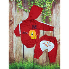 Two Mix Jumper Hoodie Bayi Bahan Tebal Hangat 3 - 6 Bulan dj854