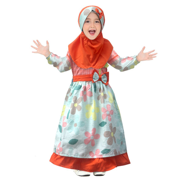 Two Mix Gamis Anak Perempuan 4030