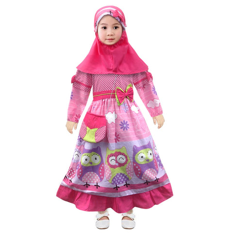 Two Mix Gamis Anak Perempuan 4109