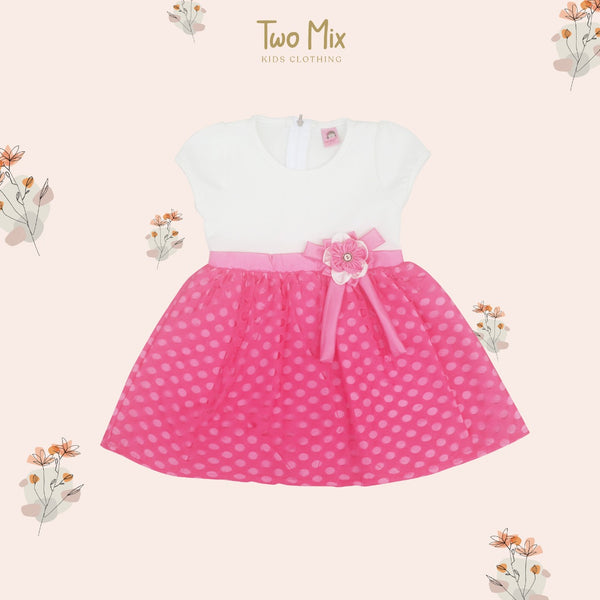 Two Mix - Dress Bayi Newborn - Baju Bayi Perempuan 0-12 Bulan - Gaun Bayi 2966