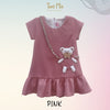 Two Mix - Dress Anak Perempuan Lucu Boneka Bear - Baju Anak Cewek 1-8 Tahun 4300