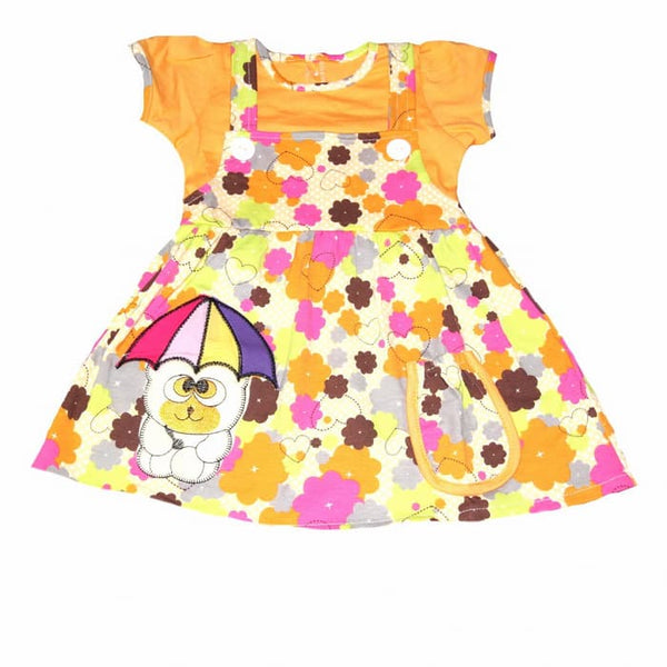 Dress Baju Bayi Two Piece Bordir Beruang Payung 2155